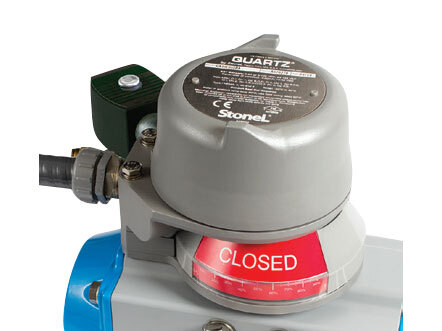 StoneL Quartz QX QN QG valve monitors and limit switches